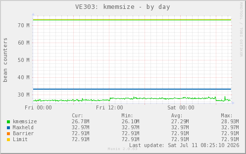 VE303: kmemsize