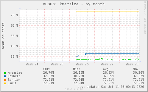 VE303: kmemsize