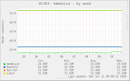 VE303: kmemsize