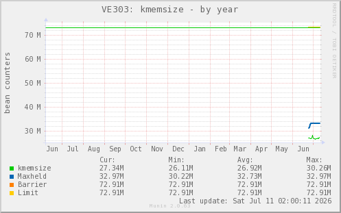 VE303: kmemsize